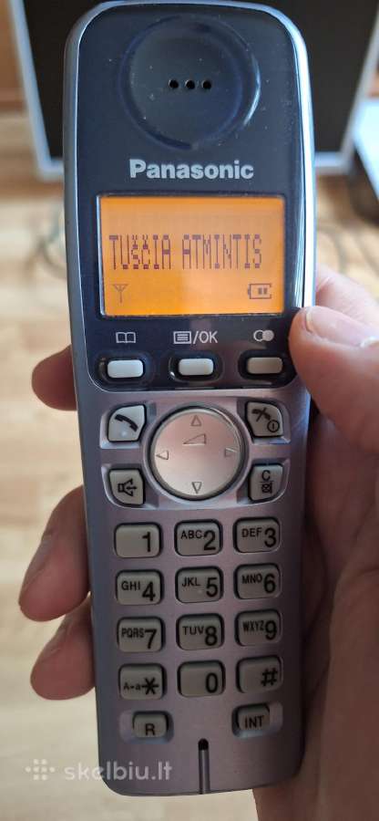 Panasonic telefonas Model: Kx-tga721fx - nuotraukos Nr. 4