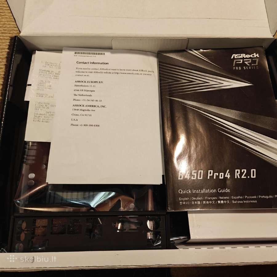 Asrock B450 Pro4 R2.0 - nuotraukos Nr. 2