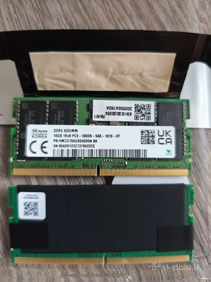 Operatyvinė atmintis, Ddr4 - Ddr5 Sodimm 16-32gb - nuotraukos Nr. 2
