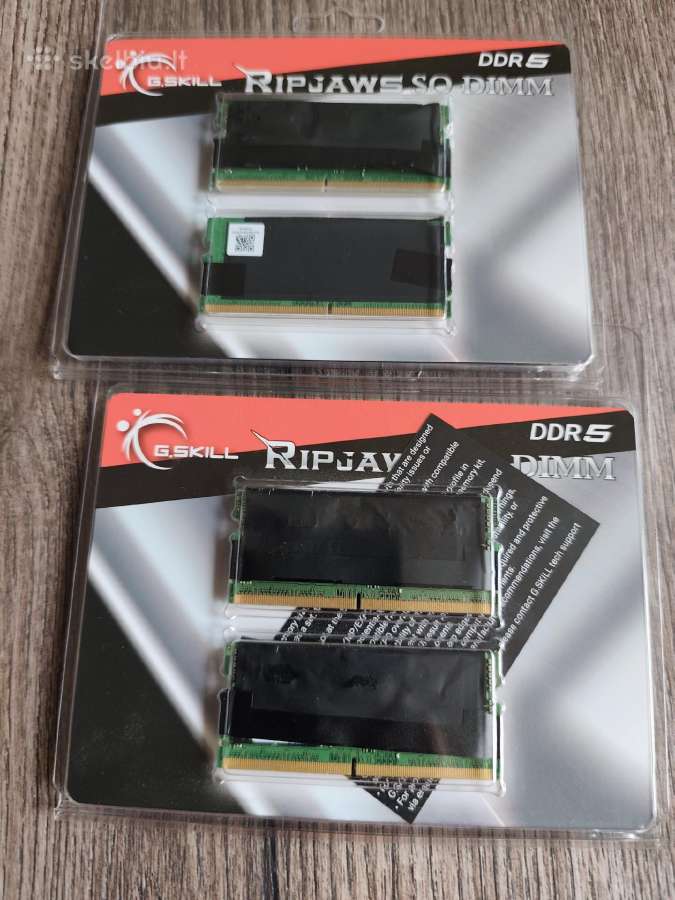 Operatyvinė atmintis, Ddr4 - Ddr5 Sodimm 16-32gb - nuotraukos Nr. 3