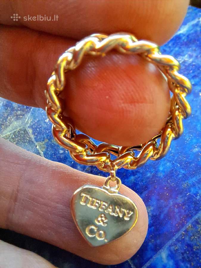 Originalus Tiffany rinkinys (3.50 ir 7.57 gr) - nuotraukos Nr. 4