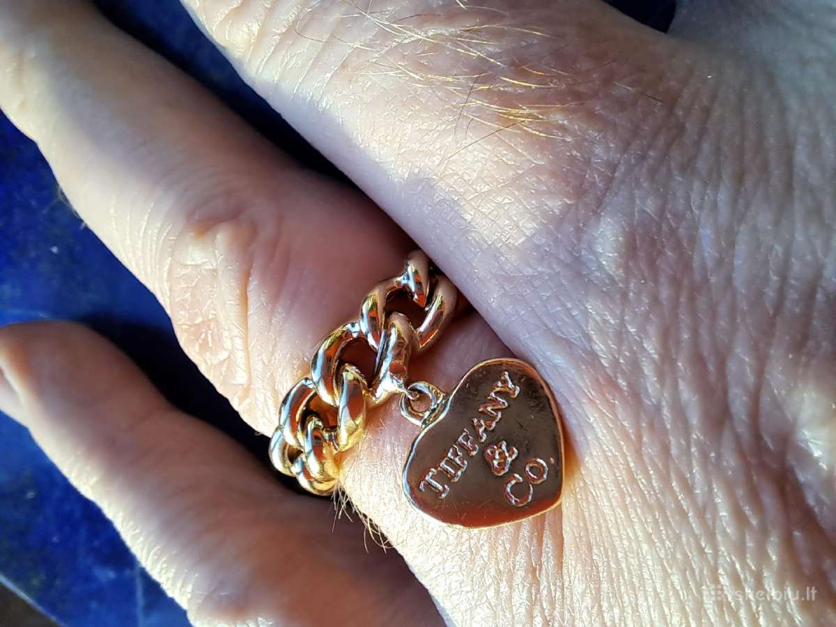 Originalus Tiffany rinkinys (3.50 ir 7.57 gr) - nuotraukos Nr. 6