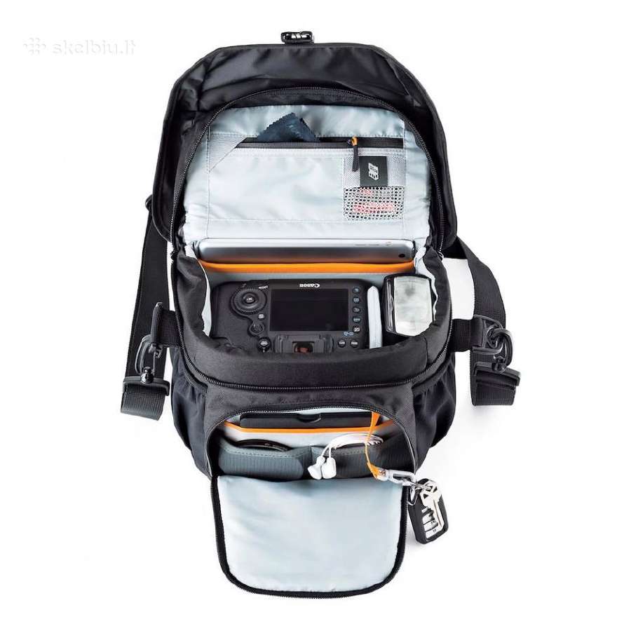 Lowepro fotoaparato krepšys Nova 170 Aw II Black - nuotraukos Nr. 9