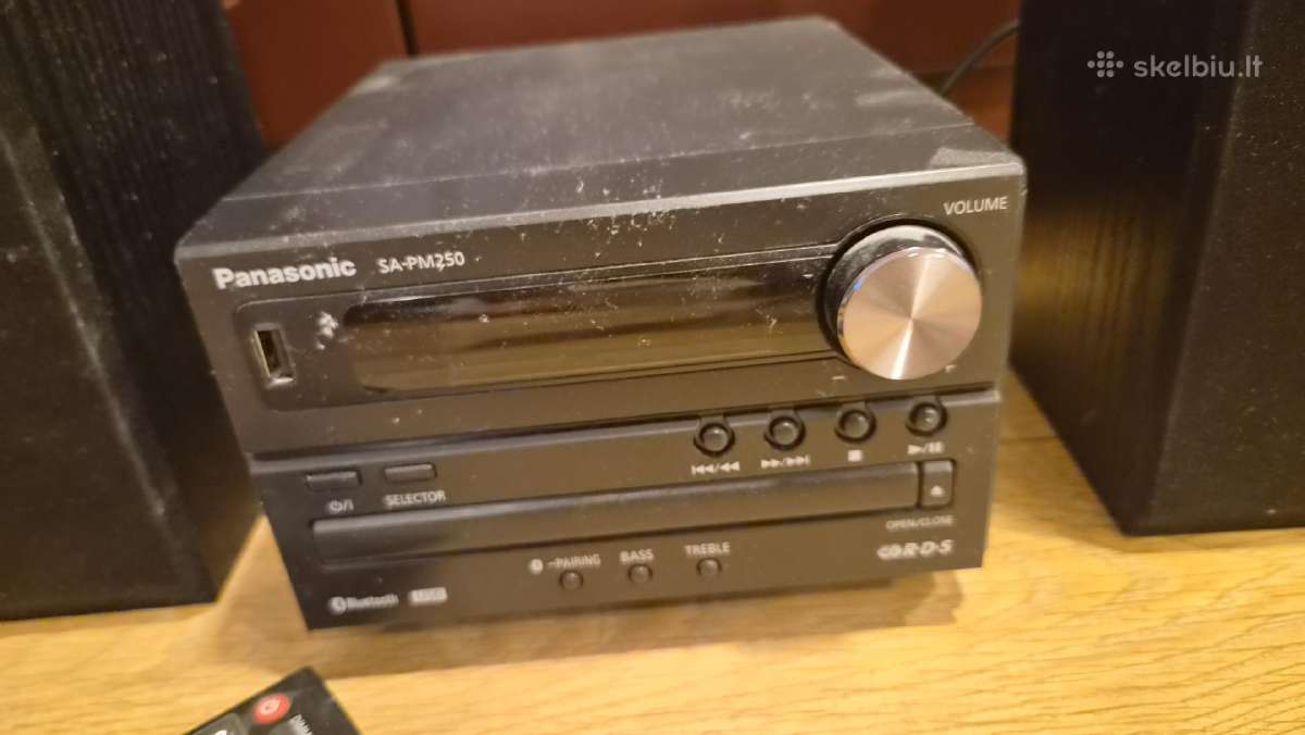 Muzikinis centras Panasonic Sc-pm250ec-s - nuotraukos Nr. 3