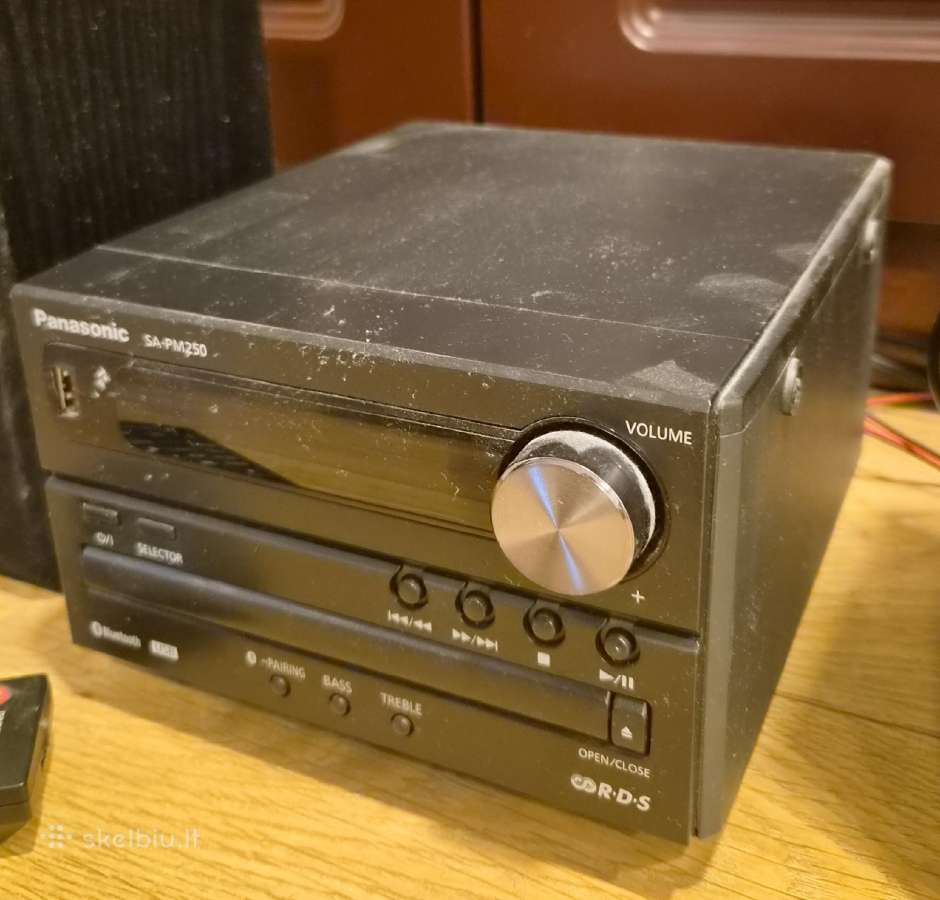 Muzikinis centras Panasonic Sc-pm250ec-s - nuotraukos Nr. 4