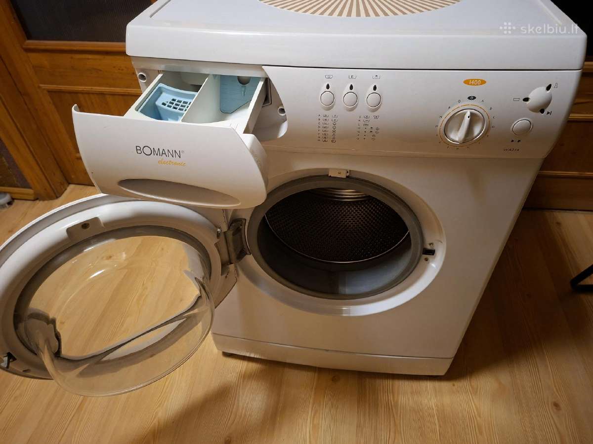 Bomann Wa214 skalbimo mašina 1400rpm - nuotraukos Nr. 3