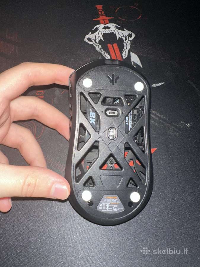 Wlmouse Beast X Max Magnesium Gaming Mouse - nuotraukos Nr. 3