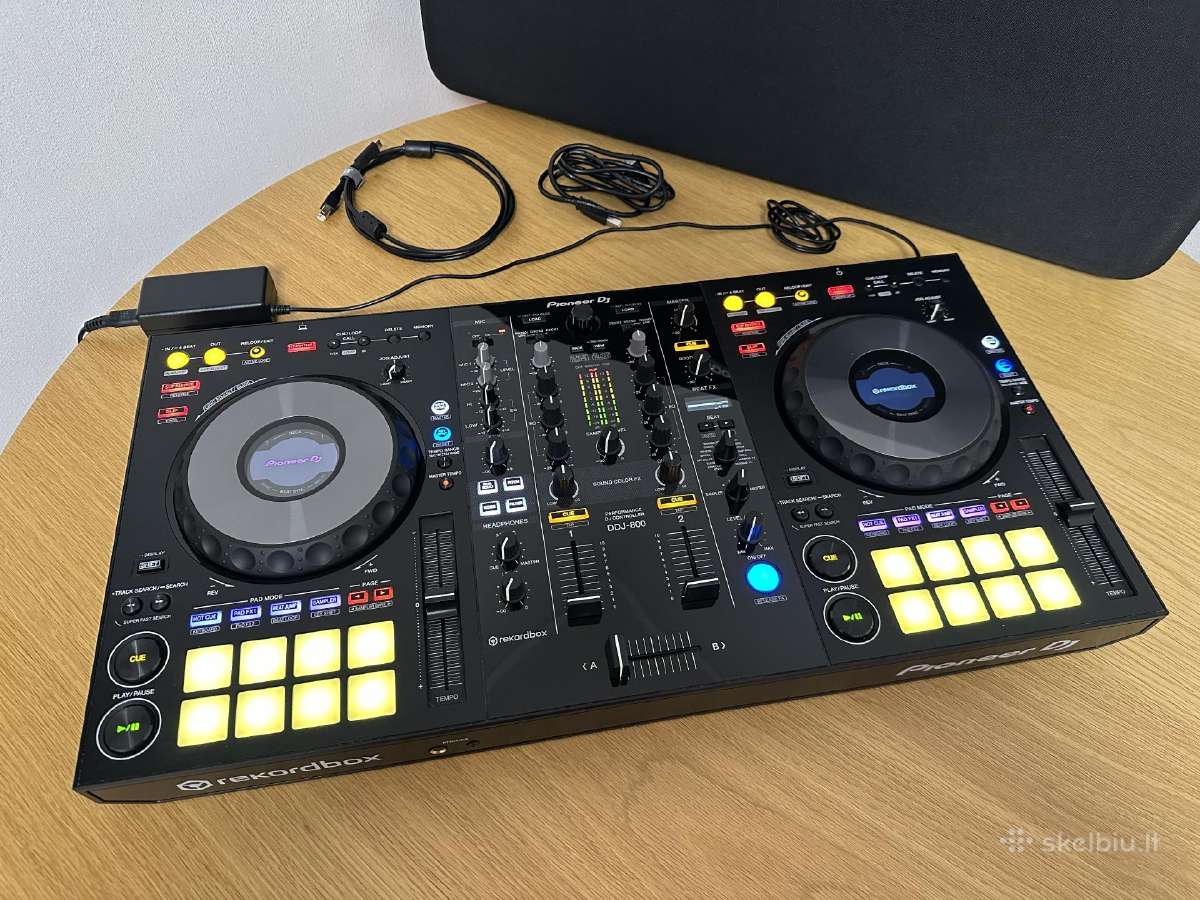 Dj pultas kontroleris Pioneer Ddj-800 + dovana - nuotraukos Nr. 3