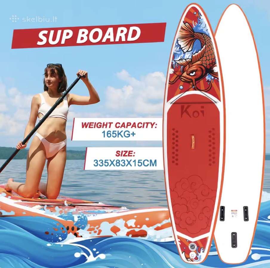 Pripučiama Sup lenta 335 cm – pilnas komplektas - nuotraukos Nr. 4