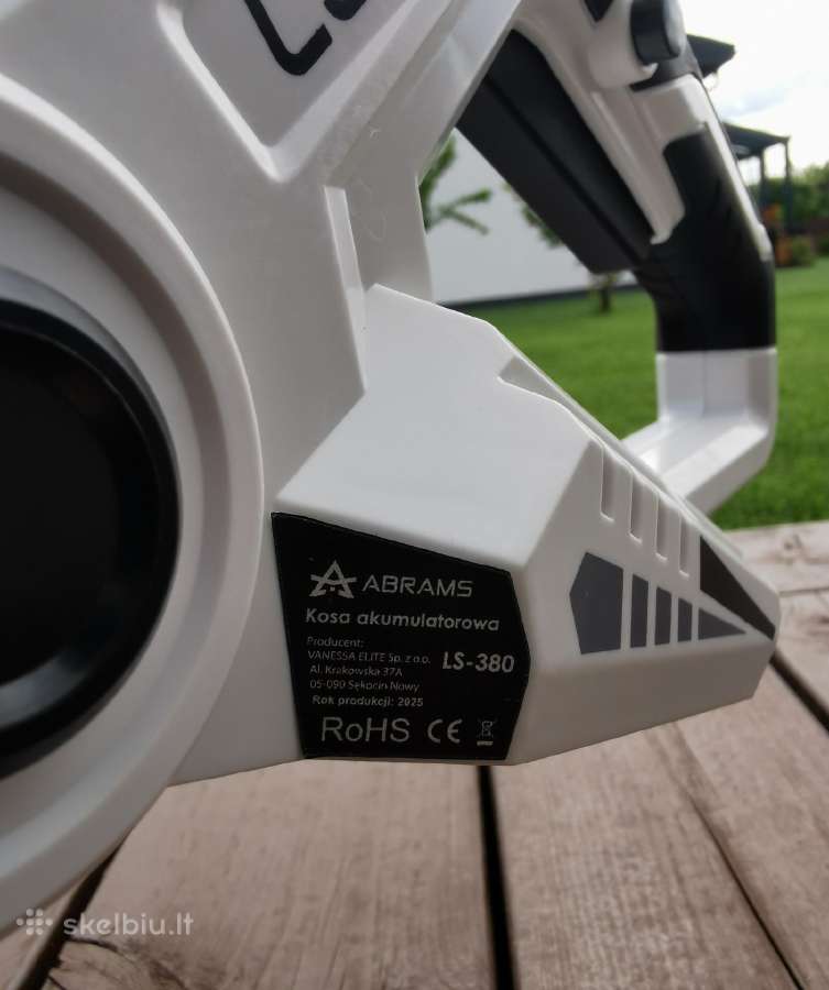 Naujas akumoliatorinis trimeris Abrams Ls-380 - nuotraukos Nr. 10