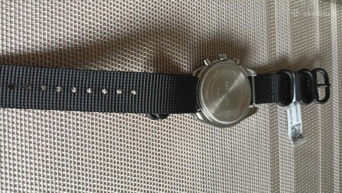 Naujas kvarcinis laikrodukas chronografas - nuotraukos Nr. 9