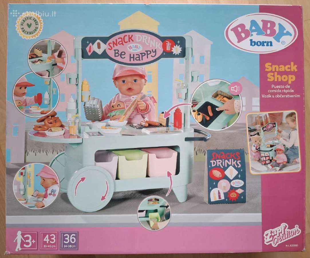Baby born užkandžių kioskelis - nuotraukos Nr. 4