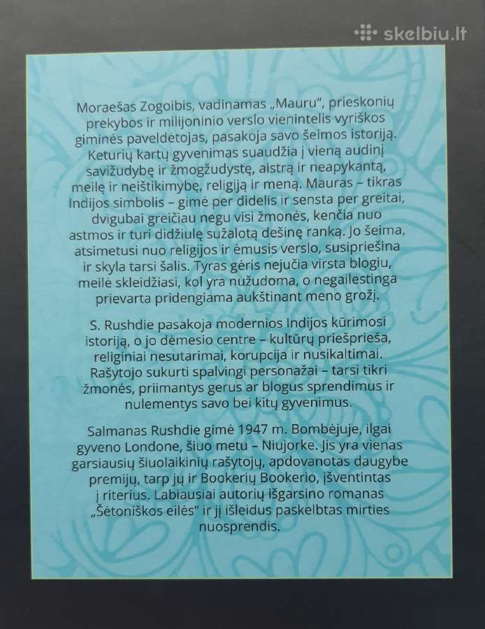 Salman Rushdie knygos - nuotraukos Nr. 6