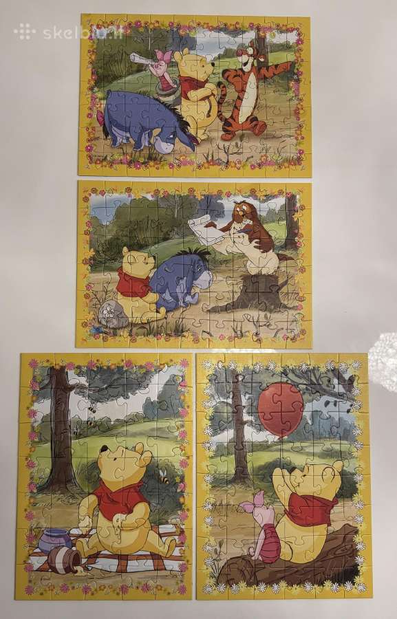 Winnie the Pooh Disney dėlionė (Puzzles) - nuotraukos Nr. 2
