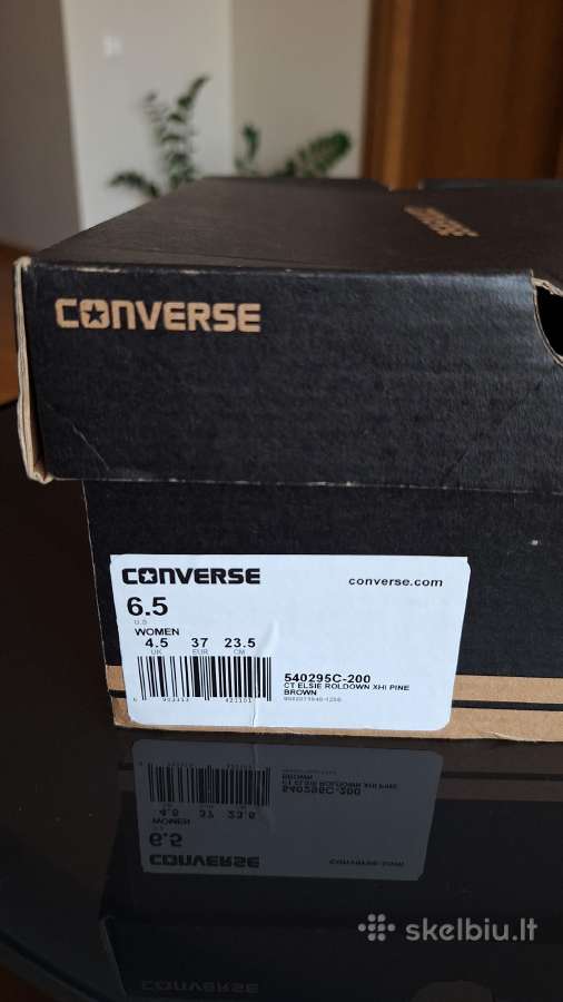 Converse Ct Elsie Rolldown Brown Sportbačiai - nuotraukos Nr. 10
