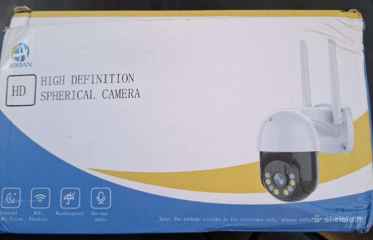 Nauja Ip stebėjimo kamera 3mp (Modelis: Ja-q7r-u) - nuotraukos Nr. 3