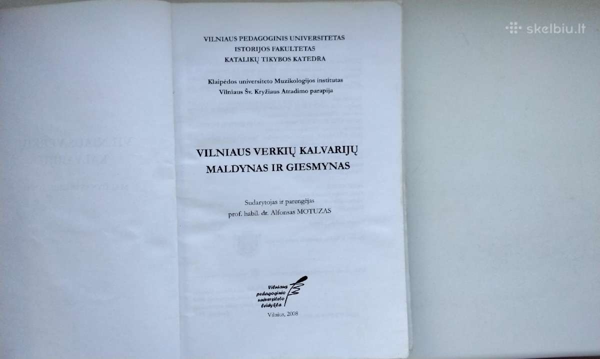 Vilniaus Verkių Kalvarijų maldynas giesmynas - nuotraukos Nr. 2