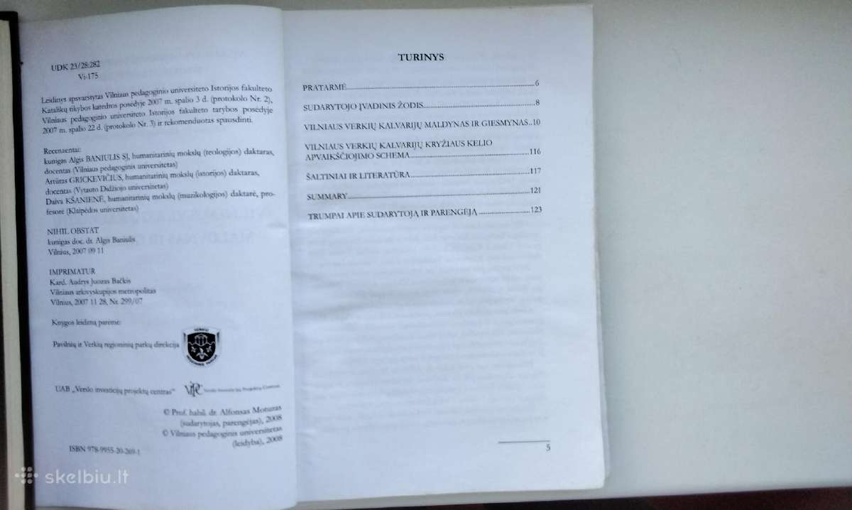 Vilniaus Verkių Kalvarijų maldynas giesmynas - nuotraukos Nr. 3