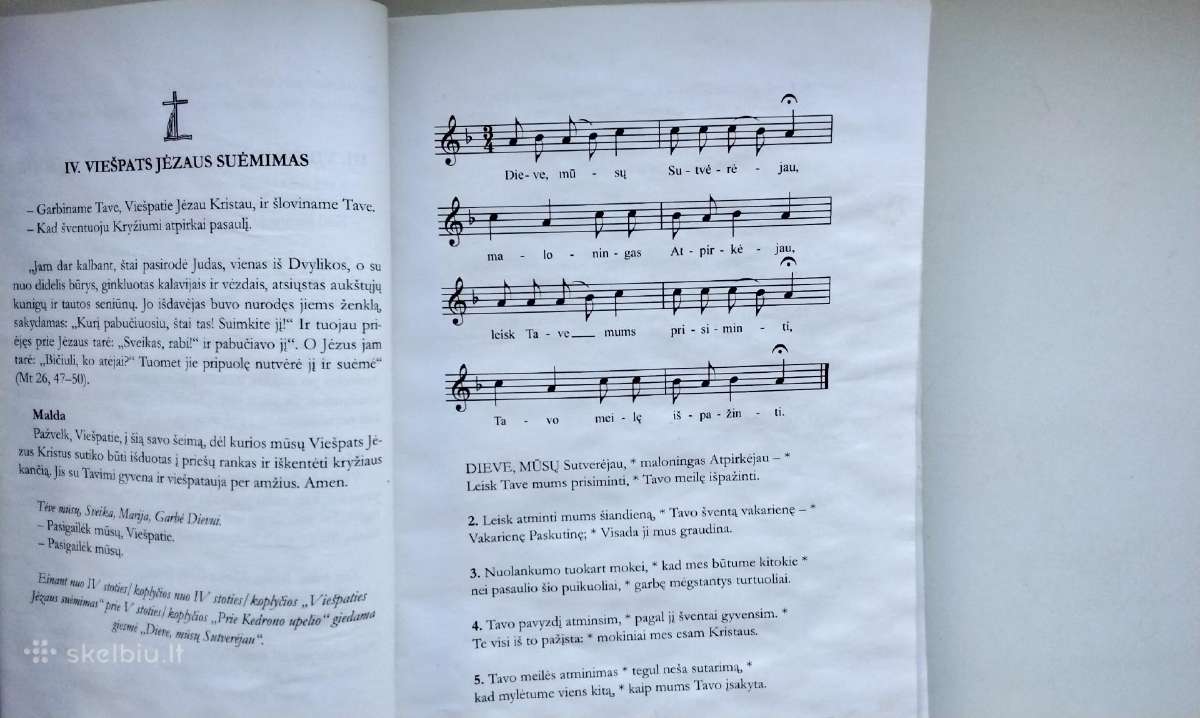 Vilniaus Verkių Kalvarijų maldynas giesmynas - nuotraukos Nr. 7