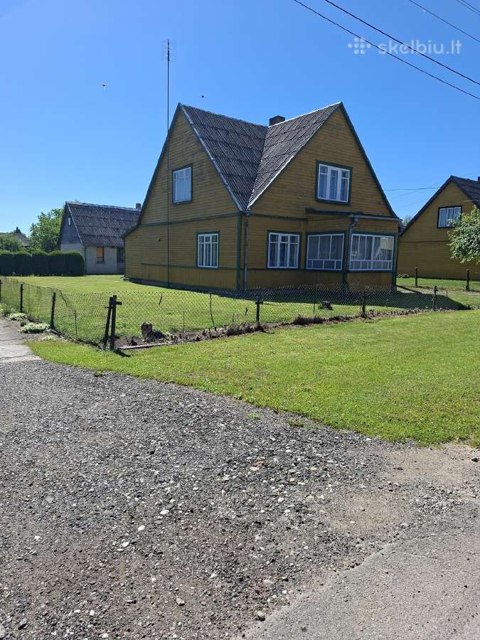 Parduodu medinį namą. Akmenės m. Sodo g.44 - nuotraukos Nr. 2