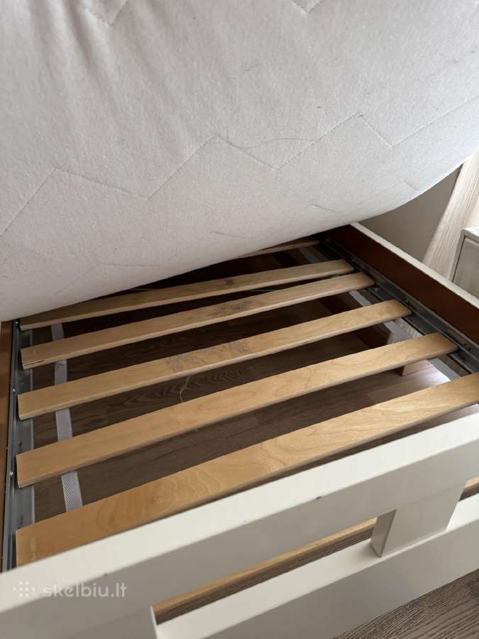 Vaikiška lova su čiužiniu Ikea Kritter 70x160 - nuotraukos Nr. 4