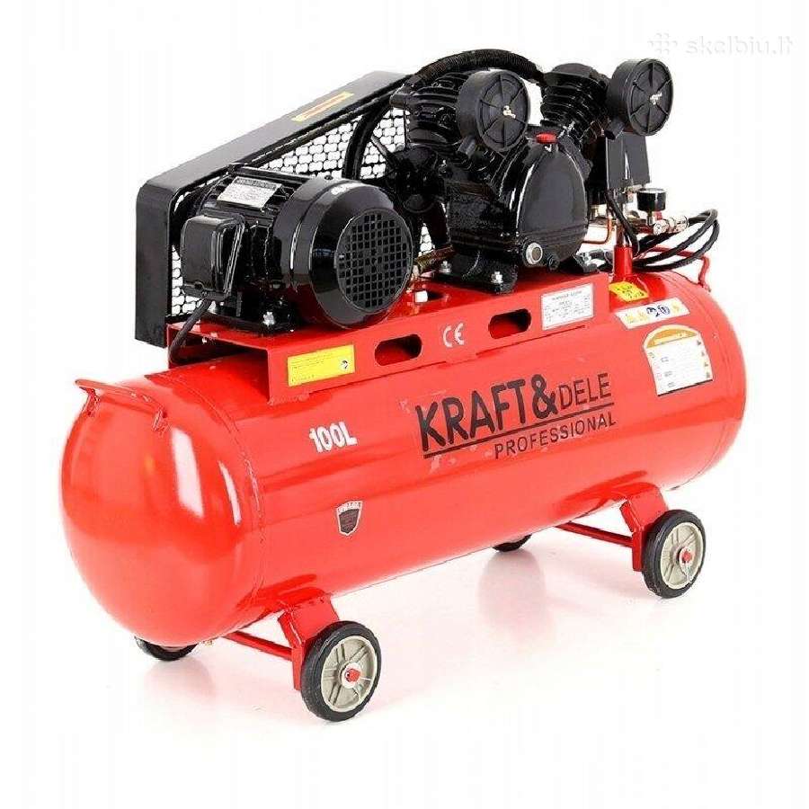 Oro kompresoriai 100l - nuotraukos Nr. 9