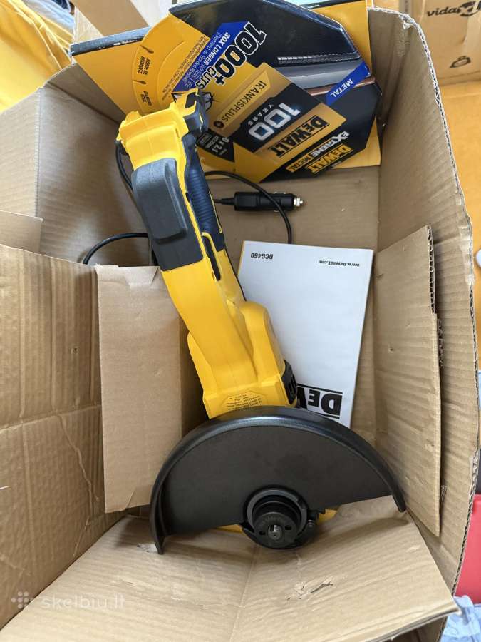 Kampinis šlifuoklis Dewalt Dcg460n - nuotraukos Nr. 2