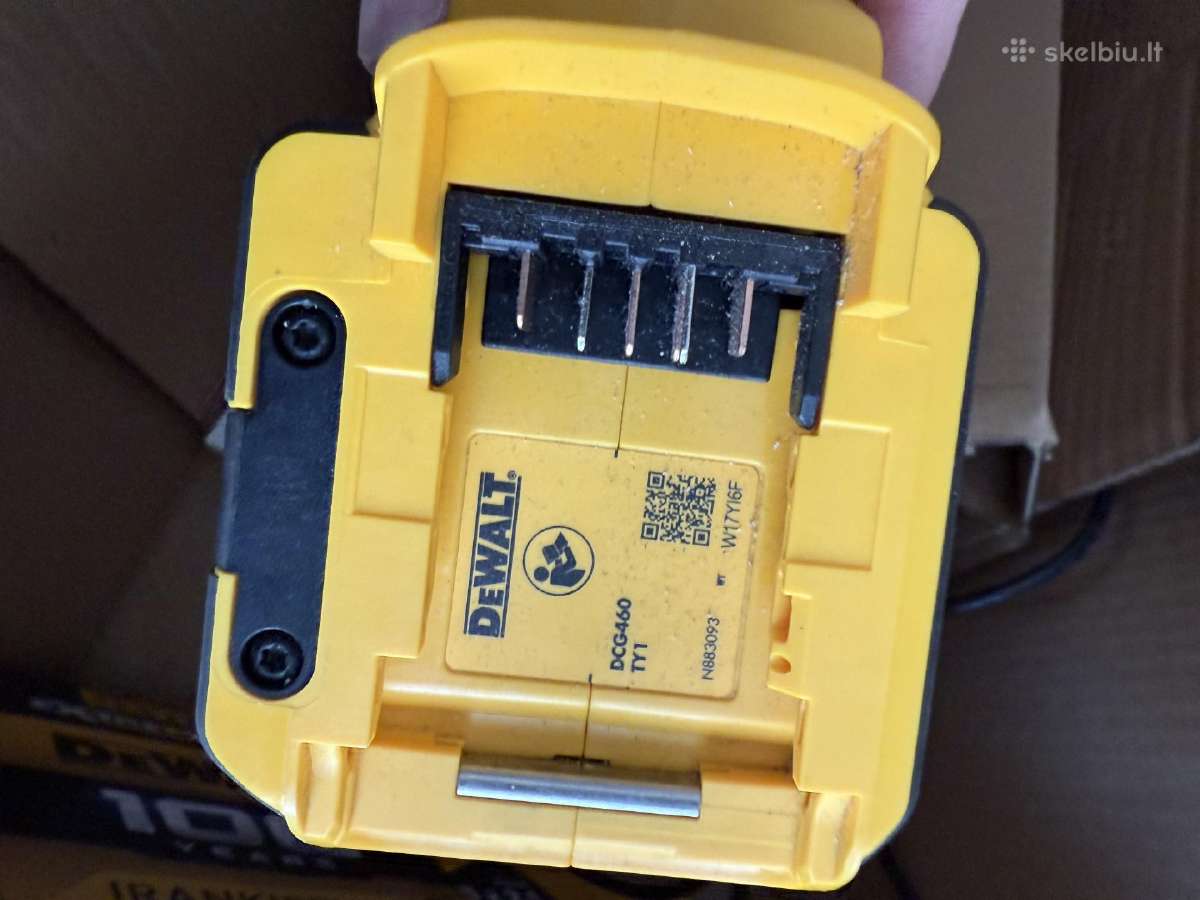 Kampinis šlifuoklis Dewalt Dcg460n - nuotraukos Nr. 3