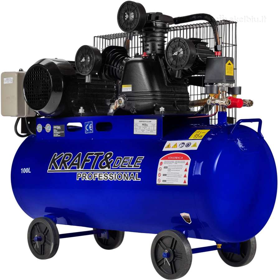 Oro kompresoriai 100l - nuotraukos Nr. 15
