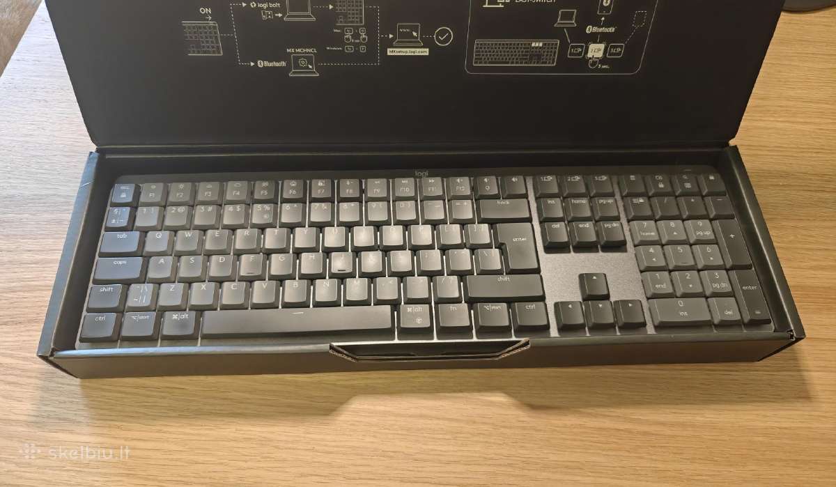 Logitech Mx mechanical - nuotraukos Nr. 4