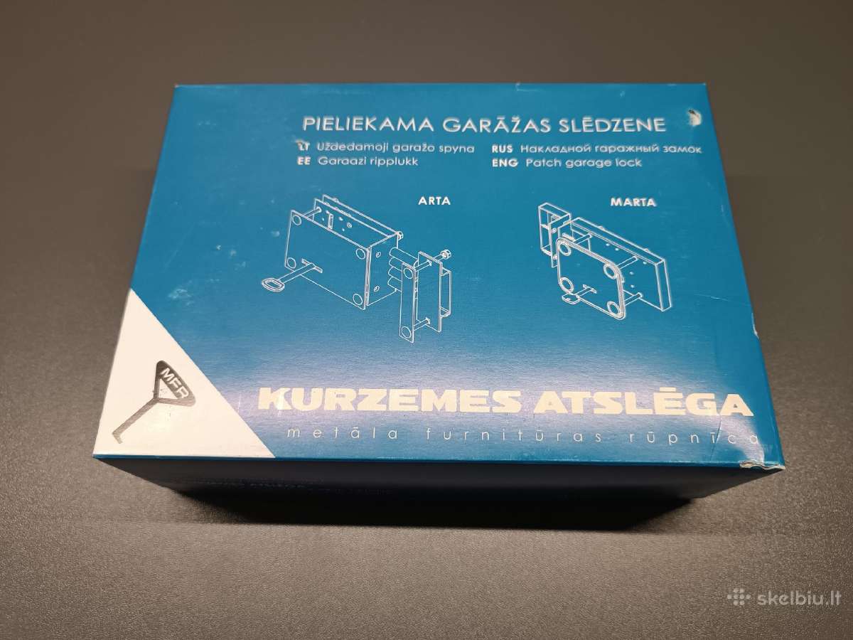 Nauja garažo spyna Kurzemes Arta-2 - nuotraukos Nr. 3