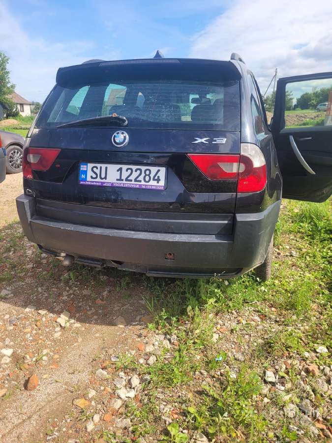 Bmw X3 su variklio gedimu - nuotraukos Nr. 4