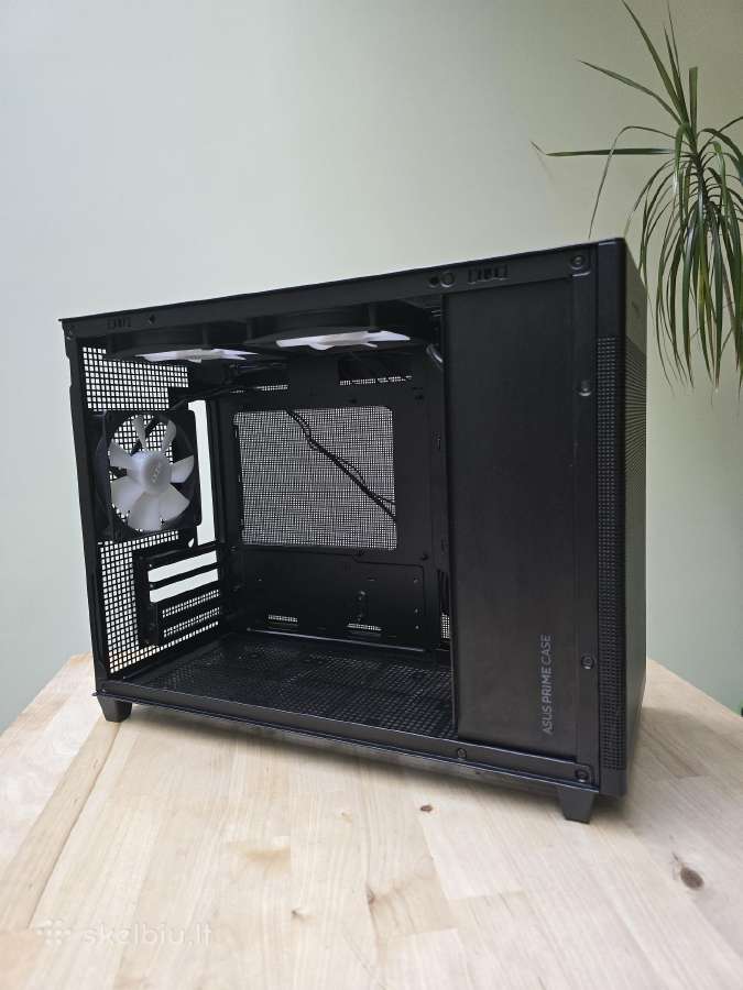 Asus prime ap201 su nzxt fanais - nuotraukos Nr. 2