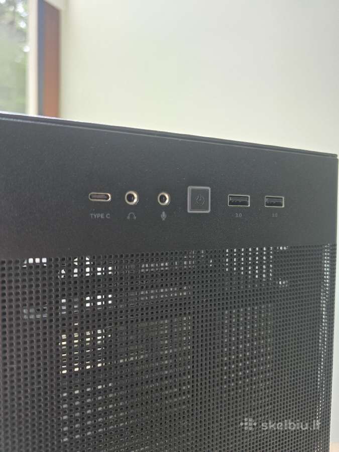 Asus prime ap201 su nzxt fanais - nuotraukos Nr. 3