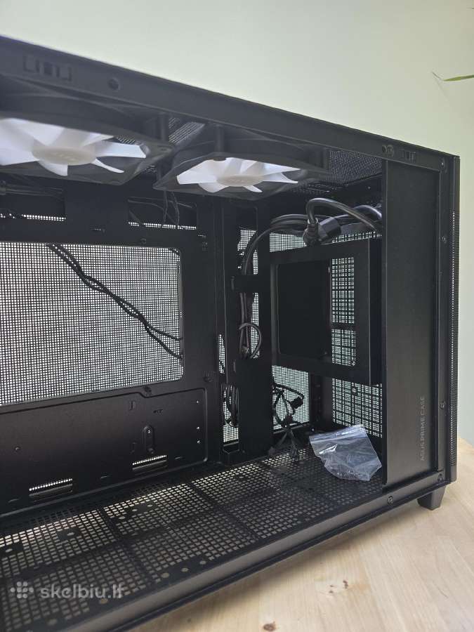 Asus prime ap201 su nzxt fanais - nuotraukos Nr. 4