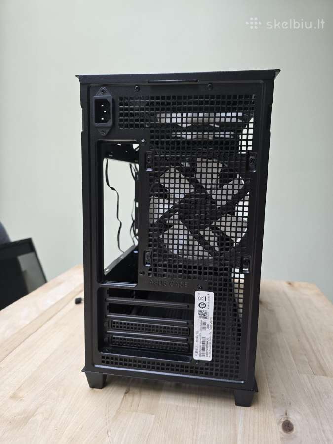 Asus prime ap201 su nzxt fanais - nuotraukos Nr. 8