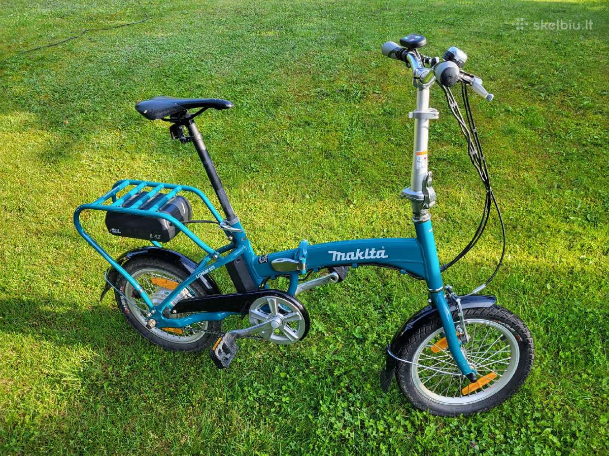 Elektrinis dviratis Makita Bby180 - nuotraukos Nr. 2