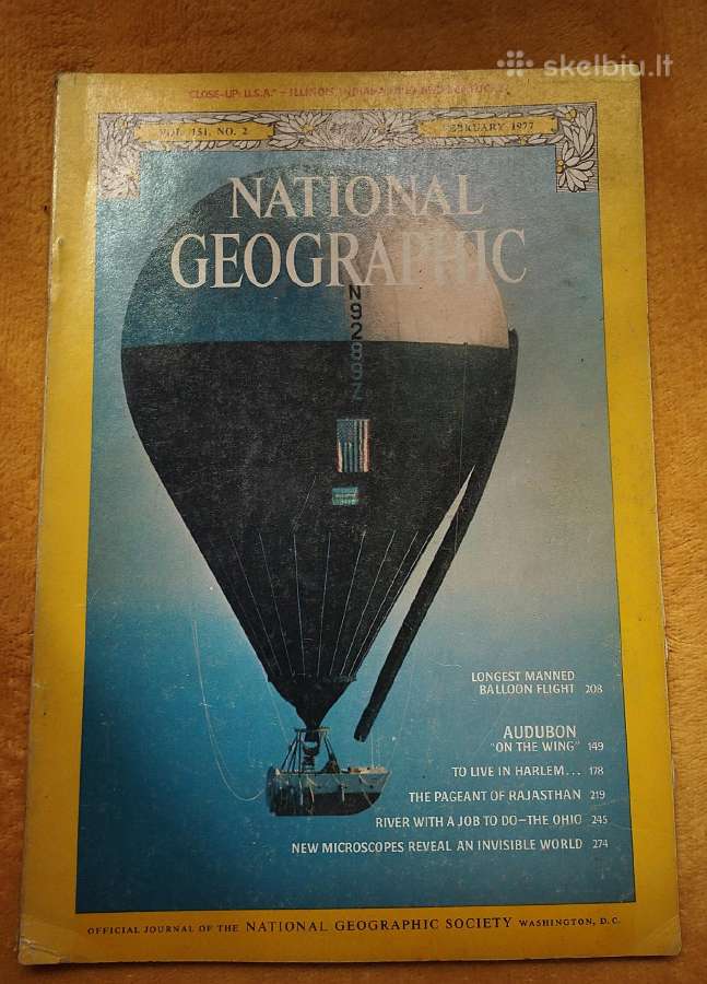 1970-80 m. „National Geographic“ žurnalai - nuotraukos Nr. 8