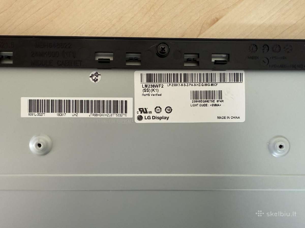Monitorius LG 24 24mk600m dalimis matrica - nuotraukos Nr. 3
