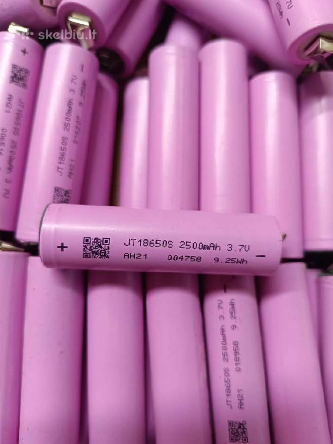 110vienetu 18650celiu 2500mah - nuotraukos Nr. 2