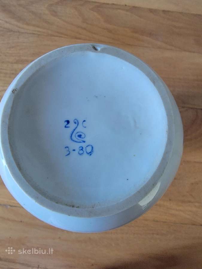 Polonės g-bos rankomis tapyta vaza - nuotraukos Nr. 4