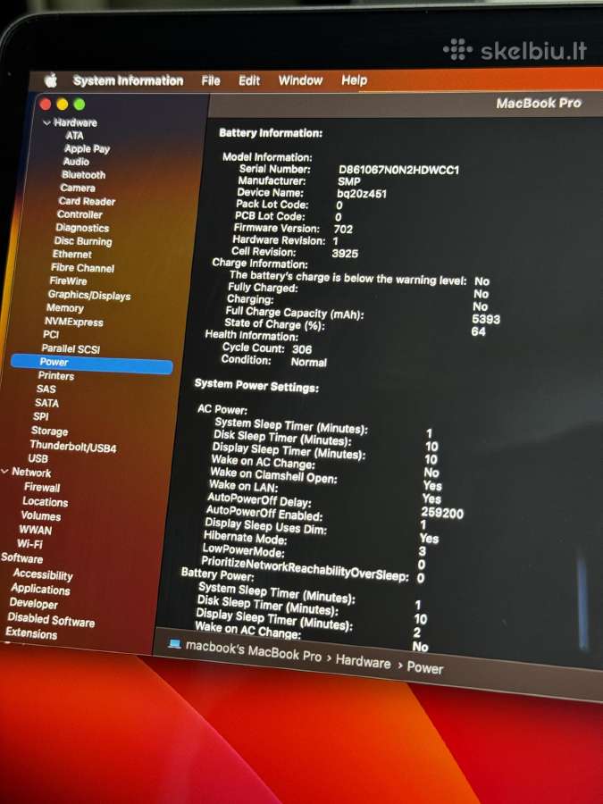 Apple MacBook Pro 13 2017 i5 8gb RAM 256gb - nuotraukos Nr. 5