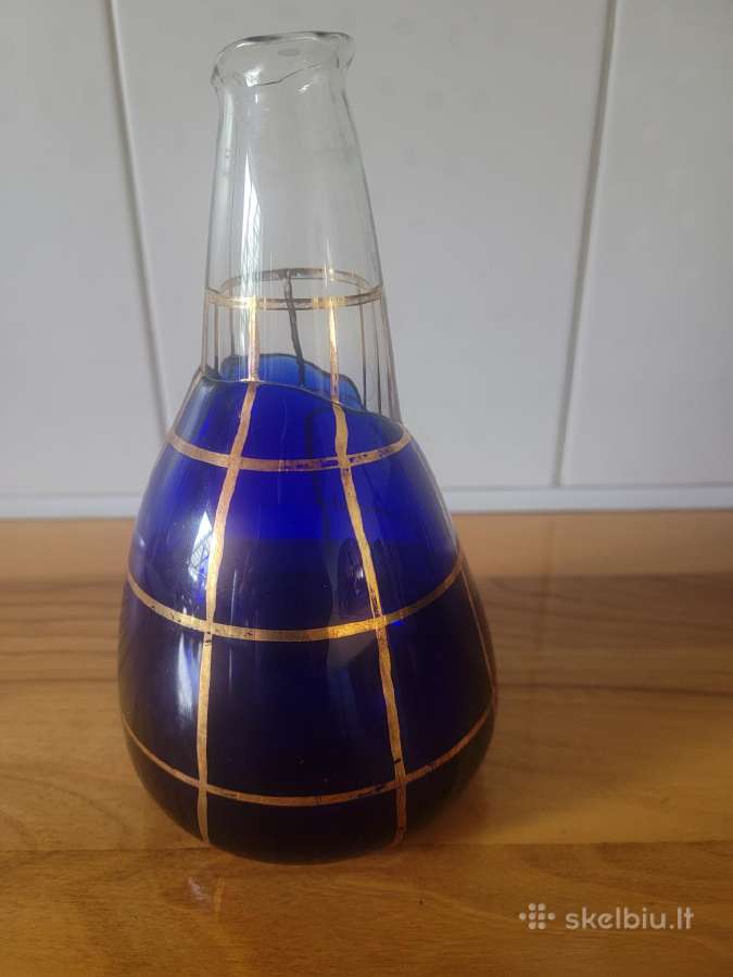 1997 m.meninio stiklo vaza - nuotraukos Nr. 3