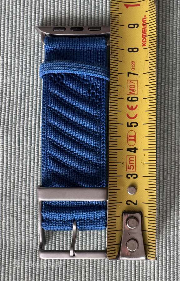 Bleu hydra Apple Watch Ultra Single Tour apyrankė - nuotraukos Nr. 8
