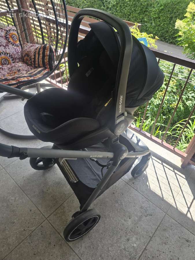 Maxi cosi vezimeli su kėdute su isofix - nuotraukos Nr. 3