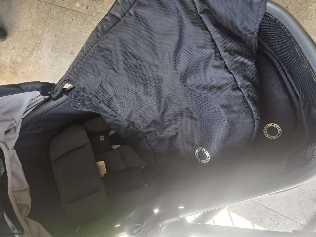 Maxi cosi vezimeli su kėdute su isofix - nuotraukos Nr. 4
