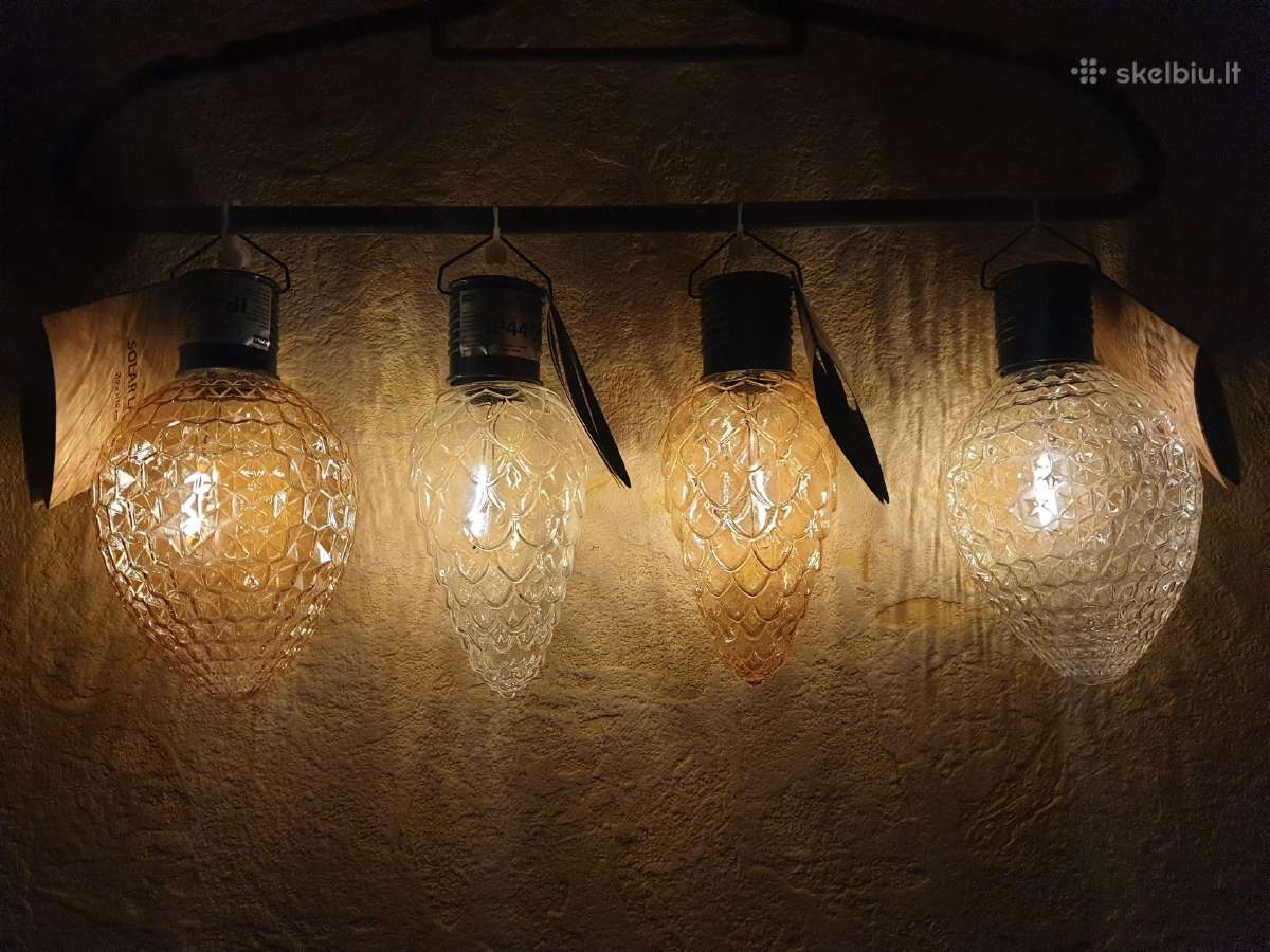 Saulės energija įkraunami LED žibintai - nuotraukos Nr. 6