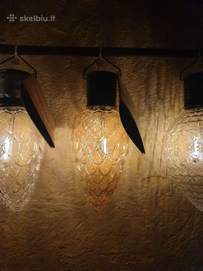 Saulės energija įkraunami LED žibintai - nuotraukos Nr. 7