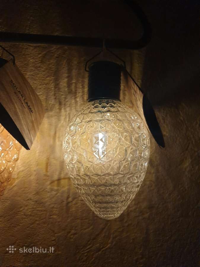 Saulės energija įkraunami LED žibintai - nuotraukos Nr. 8