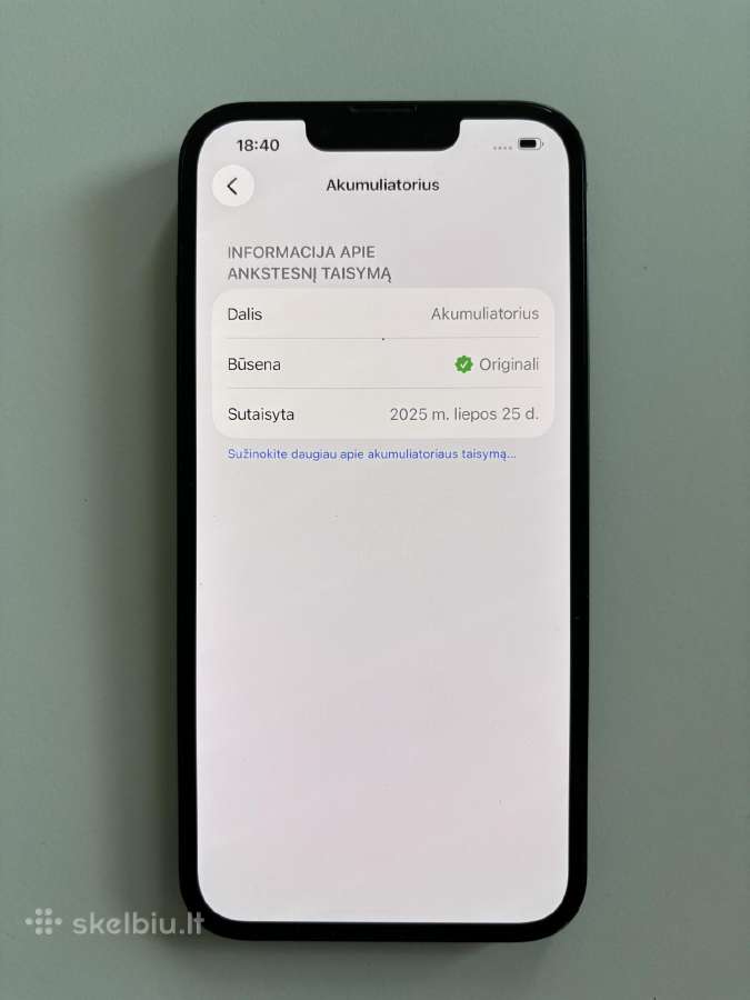 iPhone 13 128 GB, juodas - nuotraukos Nr. 5